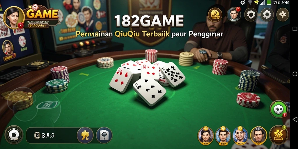Tampilan permainan QiuQiu yang menarik dan penuh tantangan.