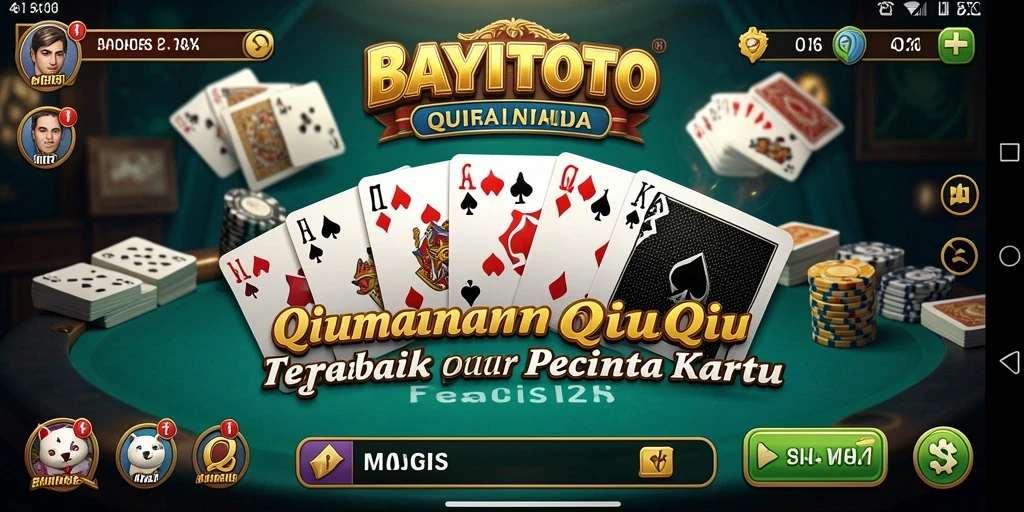 Tampilan gameplay menarik dari game QiuQiu BAYITOTO.