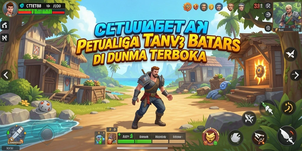 Tangkapan layar CITIBET88 menampilkan aksi mendebarkan dalam dunia terbuka.
