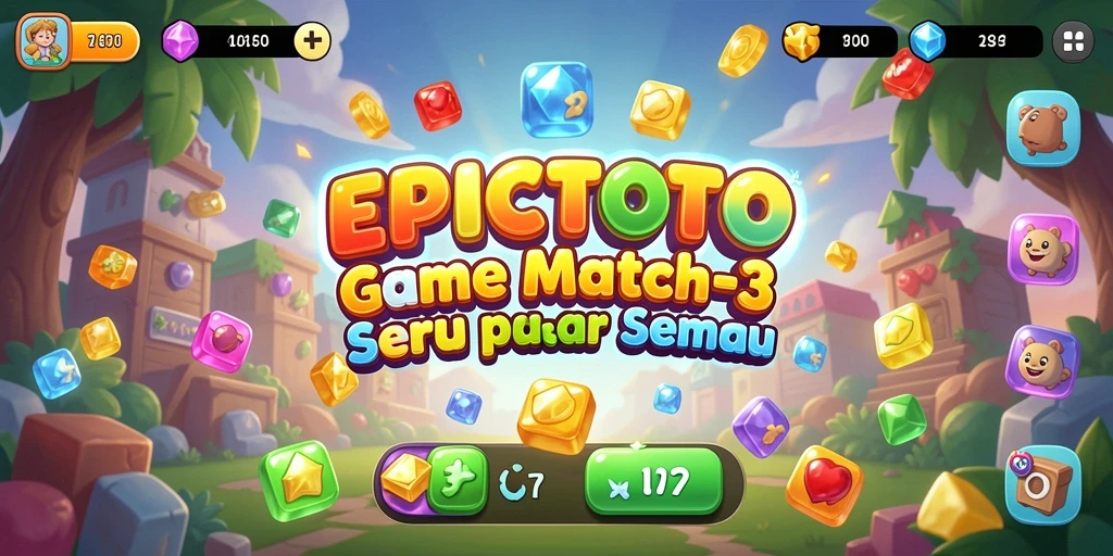 Screenshot EPICTOTO menampilkan gameplay menarik dan penuh warna.
