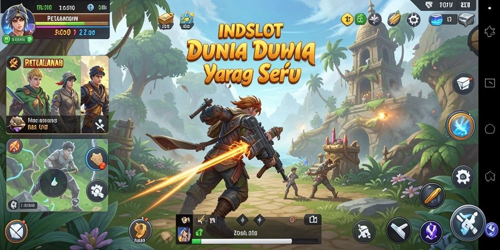 Tampilan gameplay Open World yang menarik di INDSLOT.