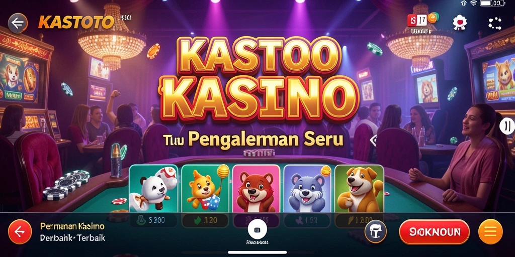 Gameplay menarik di KASTOTO dengan grafis berkualitas tinggi.