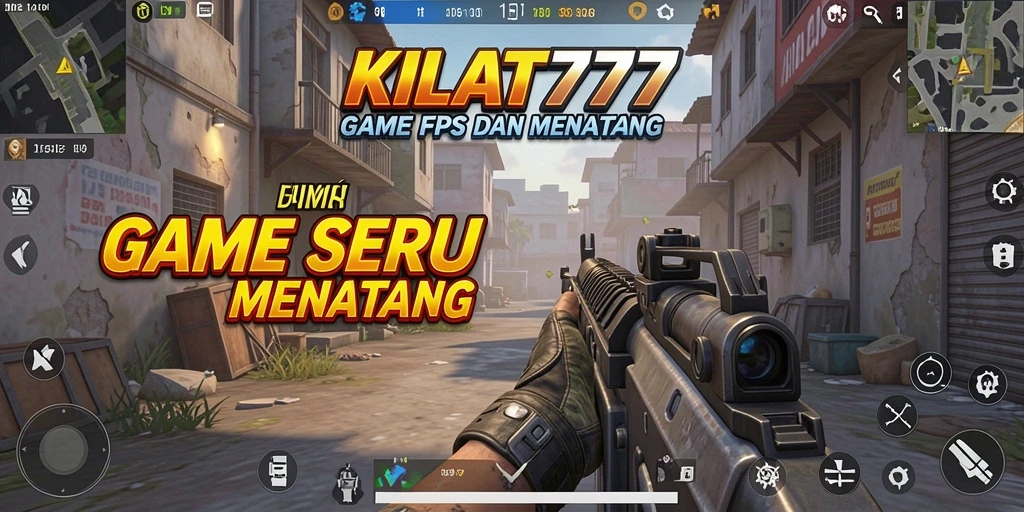 Screenshot KILAT777 menampilkan aksi cepat dalam pertempuran FPS.