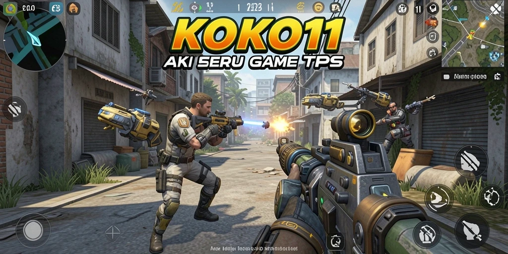 Tampilan gameplay KOKO11 yang menegangkan dan dinamis.