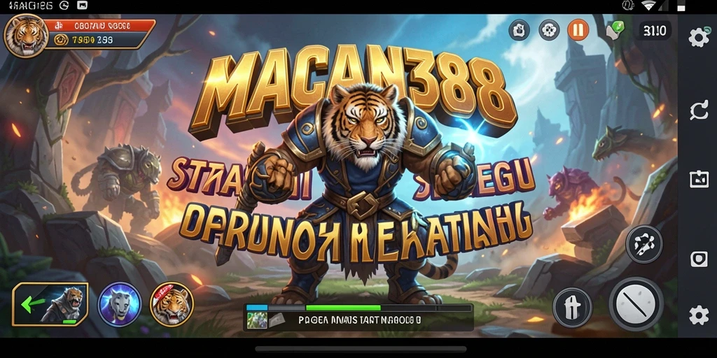 Tampilan gameplay <strong>MACAN388</strong> yang menarik dan menantang.