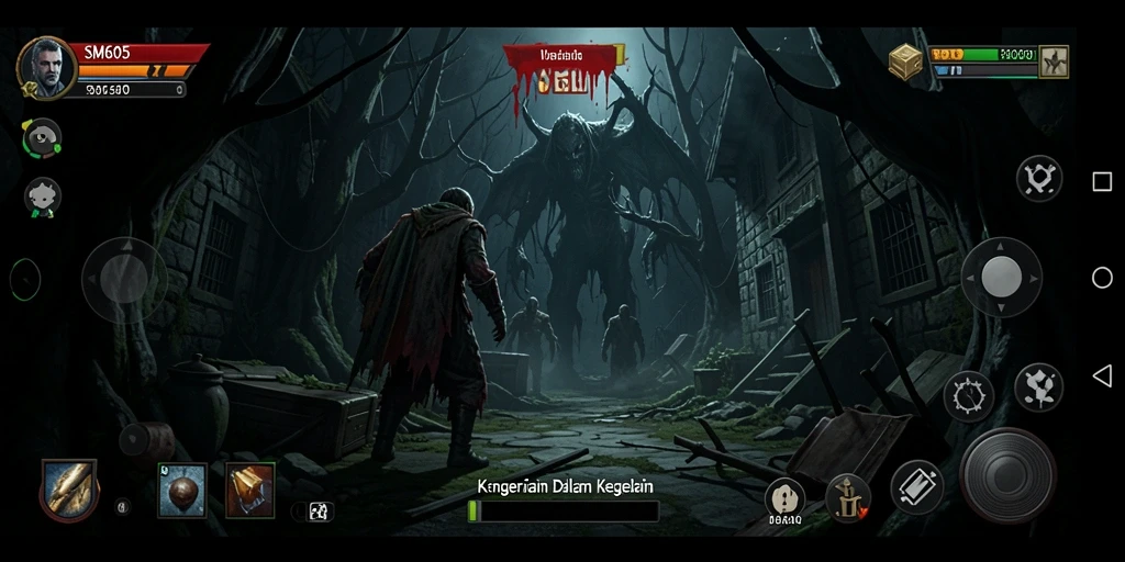 Gameplay menyeramkan yang penuh dengan ketegangan dan kejutan.
