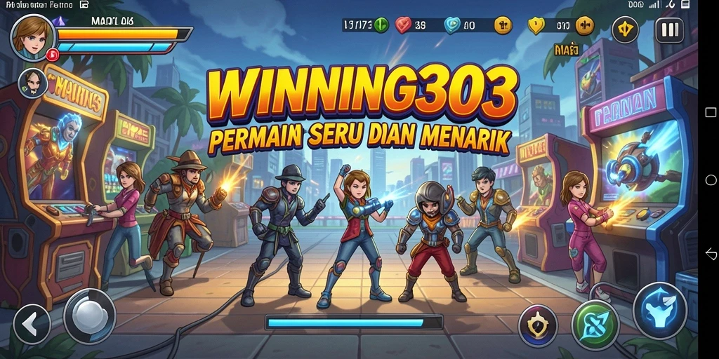 Tampilan gameplay seru dari WINNING303 dengan grafis memukau.